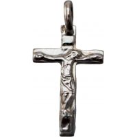 Bijou Christ crucifié en argent 20x11mm