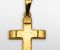 Croix chrétienne bijoux sablé 18c