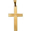Bijou croix de Jesus en or 18c