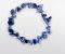 Bracelet pierres de Sodalite - Minéral bleu gris