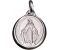 Médaille Miraculeuse Sainte Vierge argent 18mm