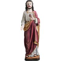 Statue Sacré Coeur de Jésus 20cm