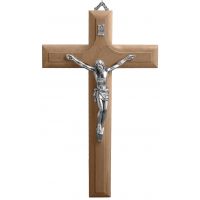 Crucifix du Christ en bois d'olivier