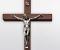Croix crucifix bois 13cm avec coffret